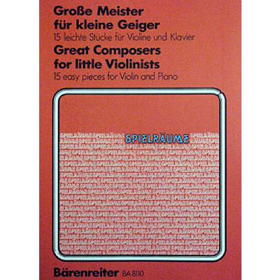 9790006488797 - Grosse Meister für kleine Geiger