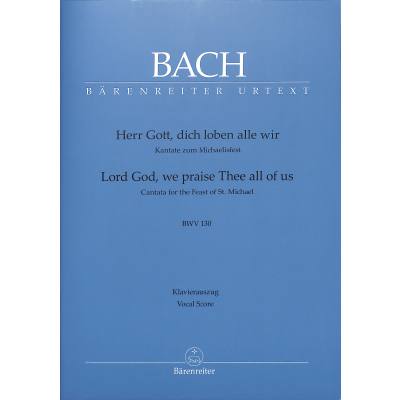 9790006490981 - Kantate 130 Herr Gott dich loben alle wir BWV 130