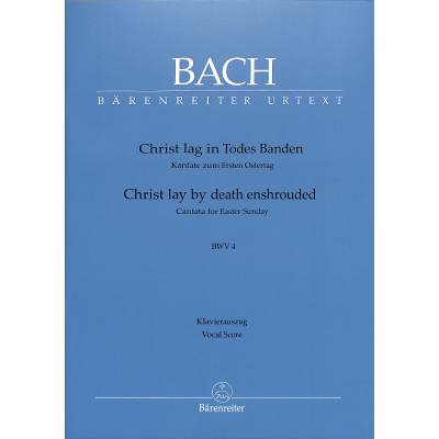 9790006493418 - Kantate 4 Christ lag in Todesbanden BWV 4