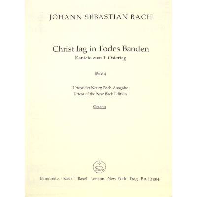 9790006493678 - Kantate 4 Christ lag in Todesbanden BWV 4