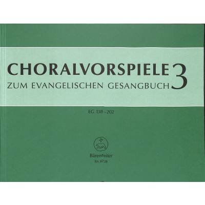 9790006498949 - Choralvorspiele zum EG 3