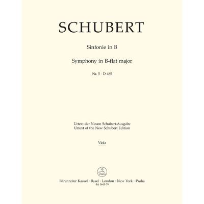 9790006499113 - Sinfonie 5 B-Dur D 485 9790006499113 - Sinfonie 5 B-Dur D 485