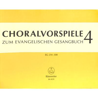 9790006499281 - Choralvorspiele zum EG 4