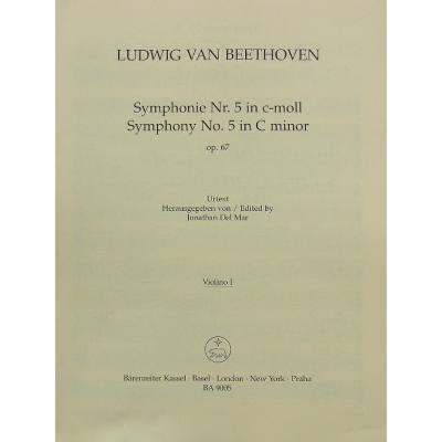 9790006500260 - Sinfonie 5 c-moll op 67 (Schicksal)