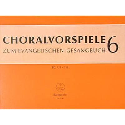 9790006500727 - Choralvorspiele zum EG 6