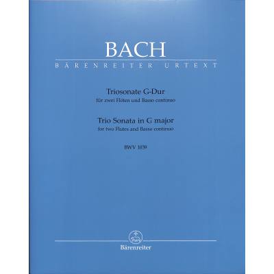 9790006505432 - Triosonate G-Dur BWV 1039 9790006505432 - Triosonate G-Dur BWV 1039