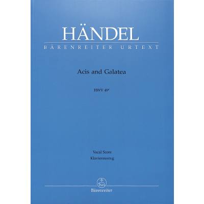 9790006507108 - Acis + Galatea HWV 49a