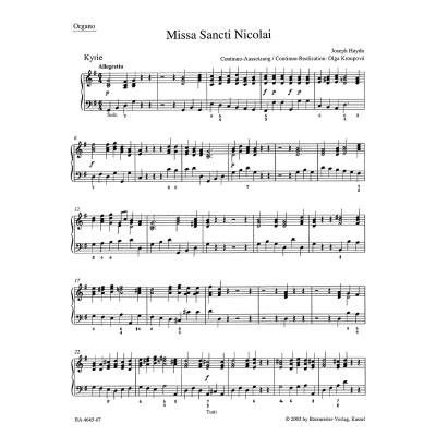 9790006520480 - Missa sancti nicolai G-Dur Hob 22 6 (Nicolaimesse) 9790006520480 - Missa sancti nicolai G-Dur Hob 22 6 (Nicolaimesse)