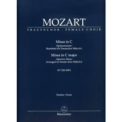 9790006523382 - Missa brevis C-Dur KV 220 (Spatzenmesse)