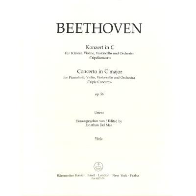 9790006529308 - Konzert C-Dur op 56 (Tripelkonzert)