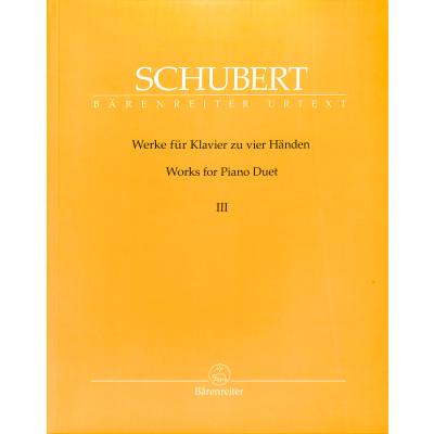 9790006539871 - Werke für Klavier zu 4 Händen 3