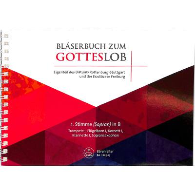 9790006561216 - Bläserbuch zum Gotteslob - Freiburg Rottenburg Stuttgart