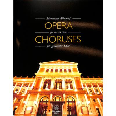 9790006562350 - Baerenreiter Album of Opera choruses