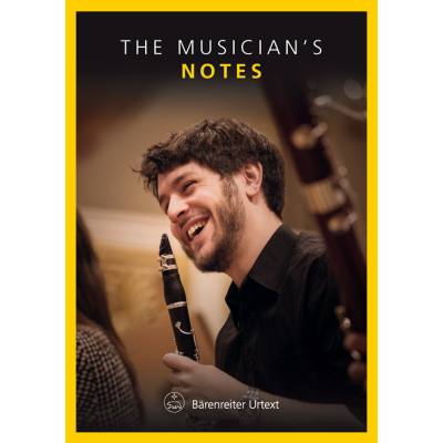 9790006564811 - The musicians notes | Notizbuch Klarinette