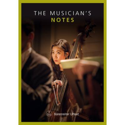 9790006564828 - The musicians notes | Notizbuch Kontrabass