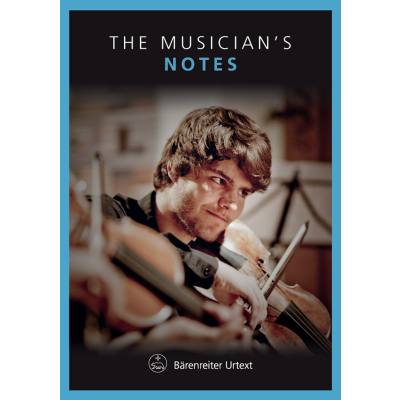 9790006564835 - The musicians notes | Notizbuch Geige