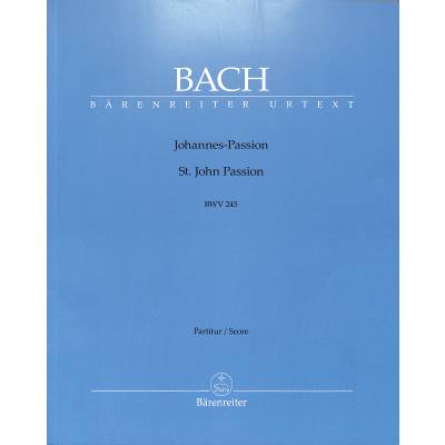 9790006566709 - Johannes Passion BWV 245