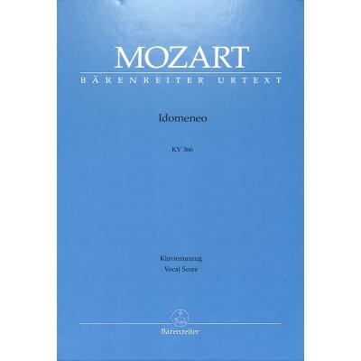 9790006568956 - Idomeneo KV 366