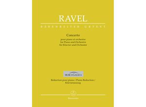 9790006573875 - Urtext   Concerto für Klavier und Orchester G-Dur - Maurice Ravel Geheftet