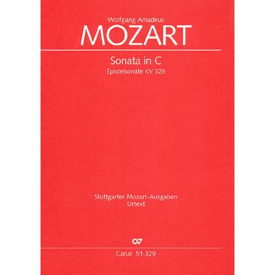 9790007017835 - Sonate C-Dur KV 329 (Epistelsonate)