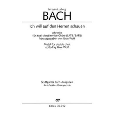 9790007020132 - Ich will auf den Herren schauen - Motette