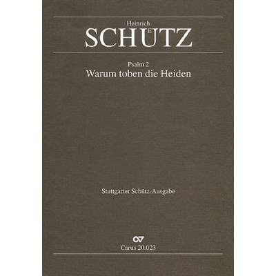 9790007020194 - Warum toben die Heiden SWV 23