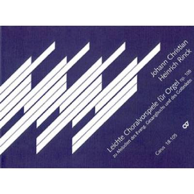 9790007029036 - Leichte Choralvorspiele op 105
