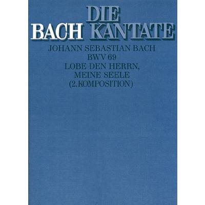 9790007044237 - Kantate 69 Lobe den Herrn meine Seele BWV 69