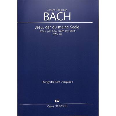 9790007045104 - Kantate 78 Jesu der du meine Seele BWV 78 9790007045104 - Kantate 78 Jesu der du meine Seele BWV 78