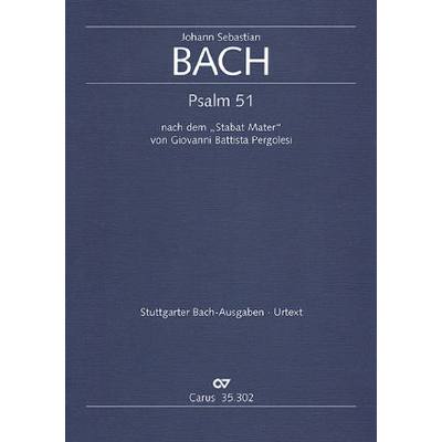 9790007052324 - Tilge Höchster meine Sünden nach Pergolesi BWV 1083 | Psalm 51 nach dem Stabat Mater von Pergolesi