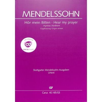 9790007063399 - Hör mein Bitten (Orgelfassung)