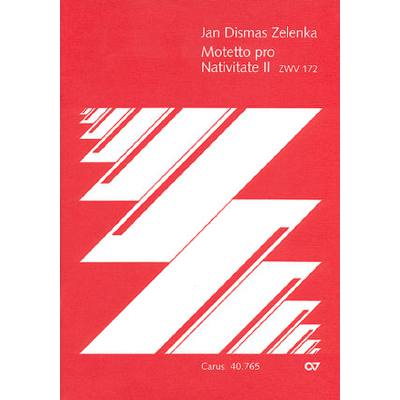 9790007074296 - Motetto pro nativitate 2 zwv 172