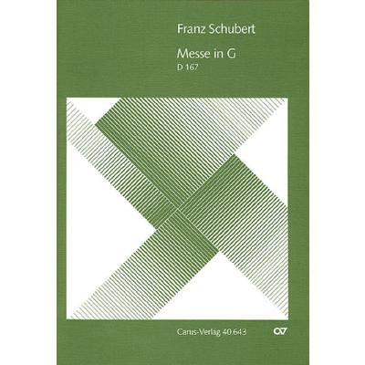 9790007075194 - Messe G-Dur D 167
