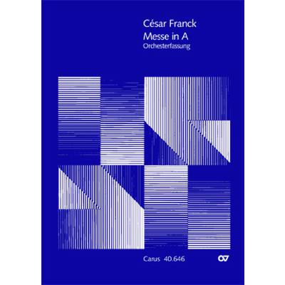 9790007075446 - Messe A-Dur op 12 (Orchesterfassung)