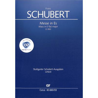 9790007085520 - Messe 6 Es-Dur D 950
