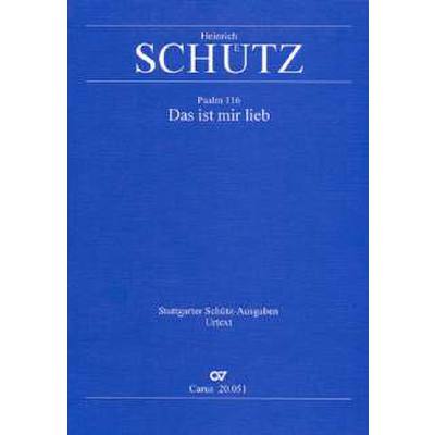 9790007089450 - Das ist mir lieb - Psalm 116
