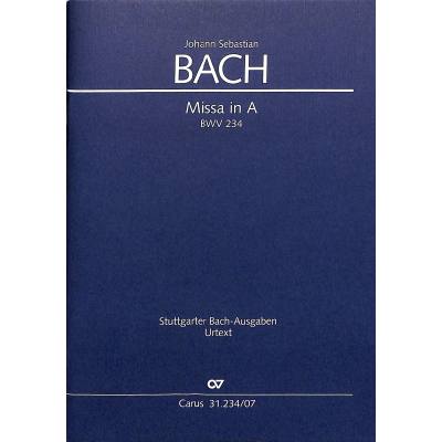 9790007090166 - Messe A-Dur BWV 234