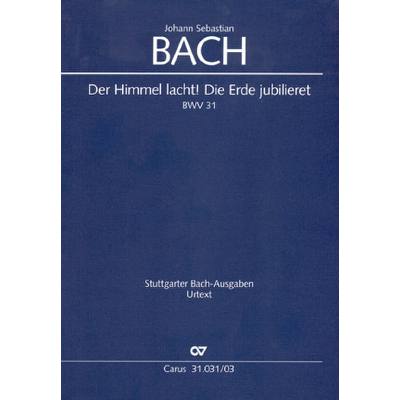 9790007090371 - Kantate 31 der Himmel lacht die Erde jubilieret BWV 31