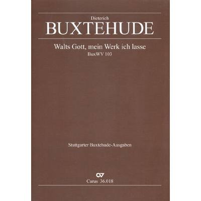 9790007091064 - Walts Gott mein Werk ich lasse BUXWV 103