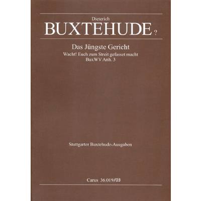 9790007091644 - Das jüngste Gericht BUXWV Anh 3
