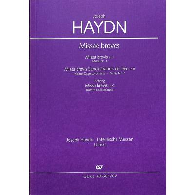 9790007092849 - 3 Missae breves