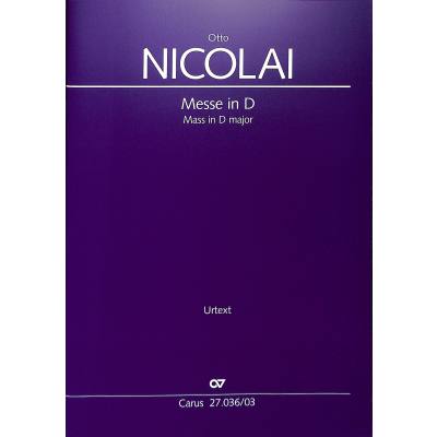 9790007095024 - Messe D-Dur