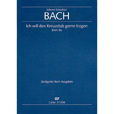 9790007095369 - Kantate 56 Ich will den Kreuzstab gerne tragen BWV 56