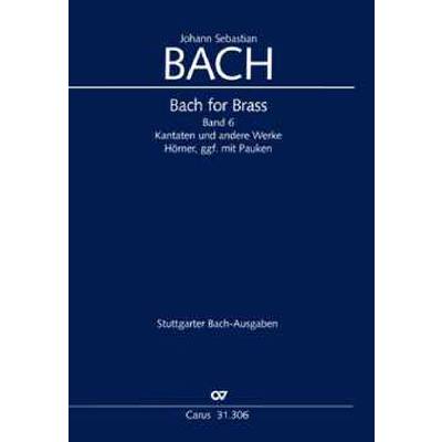 9790007097493 - Bach for Brass 6 | Kantaten und andere Werke