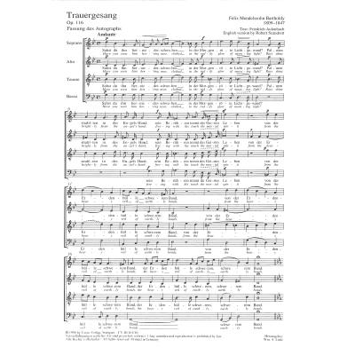 9790007104009 - Trauergesang op 116