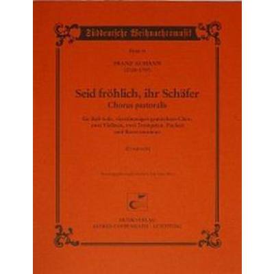 9790007114817 - Seid fröhlich ihr Schäfer (chorus pastoralis)
