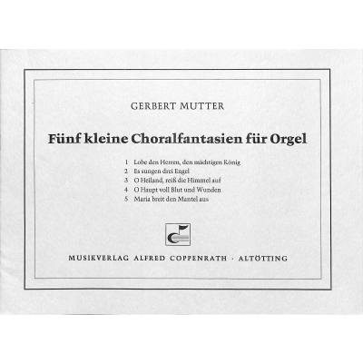 9790007119669 - 5 kleine Choralfantasien