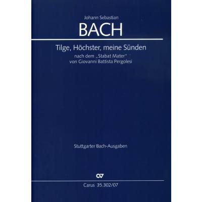 9790007135690 - Tilge Höchster meine Sünden nach Pergolesi BWV 1083