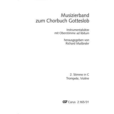 9790007166809 - Musizierband zum Chorbuch Gotteslob