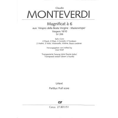 9790007170684 - Magnificat a 6